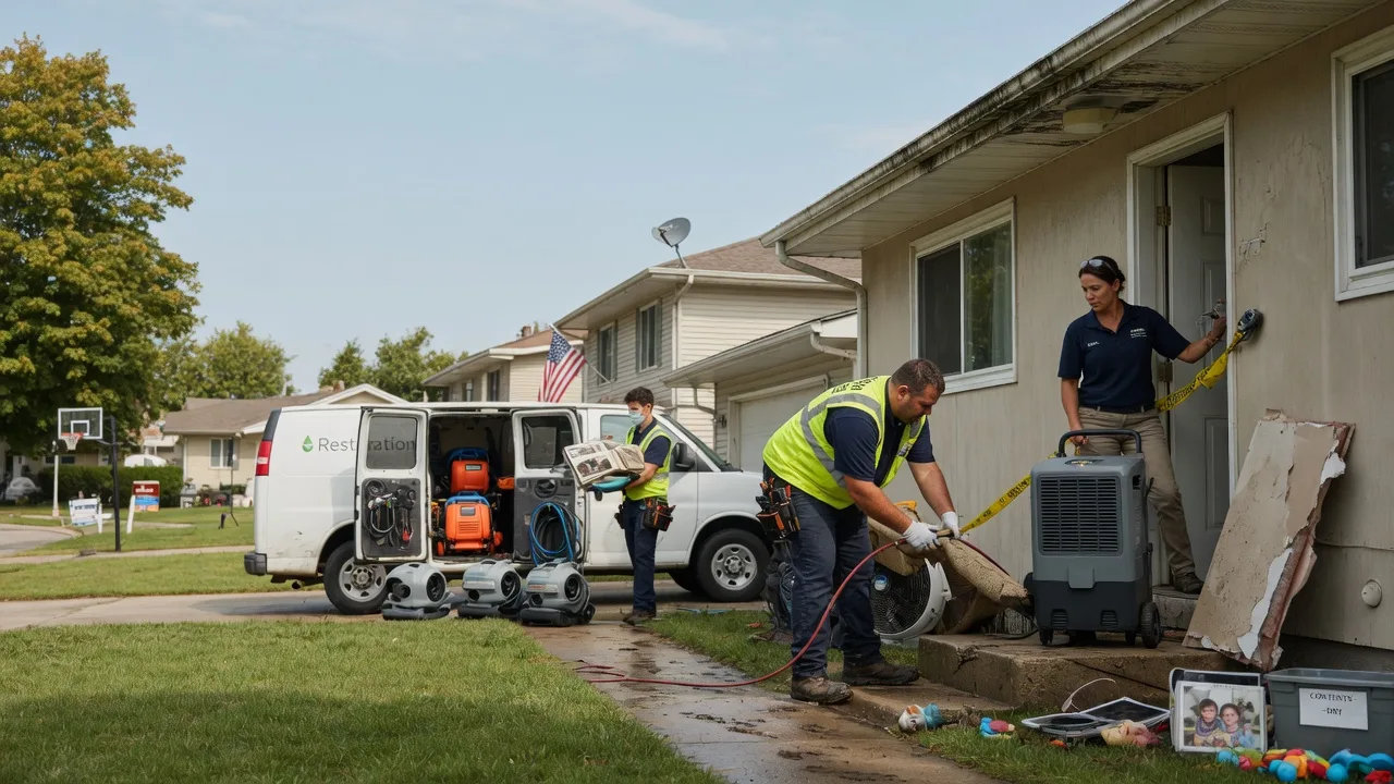 Water Damage Restoration in Energy, IL near me
